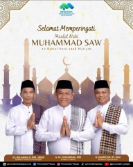 Selamat memperingati Maulid Nabi Muhammad SAW 1446 H