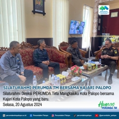 Silaturahmi Direksi PERUMDA TM Bersama KAJARI Palopo yang baru