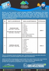 Berikut Jadwal Penggiliran Distribusi Air Layanan IPAM 2 Magandang Kota Palopo